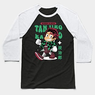 Tanjiro Kimetsu no Yaiba Baseball T-Shirt